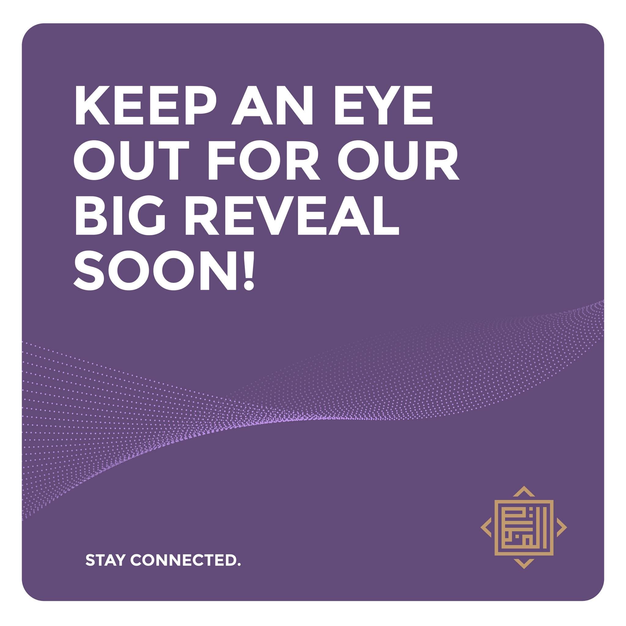 Stay tuned this week for an exciting reveal!<br /><br />#almadallah #mymadallah